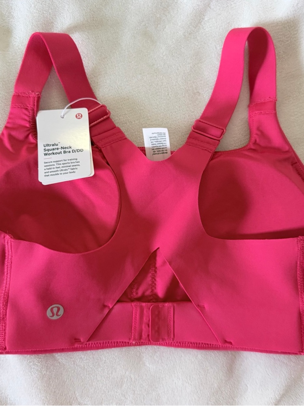 Lululemon Ultra Square-Neck Workout Bra 4 D/DD